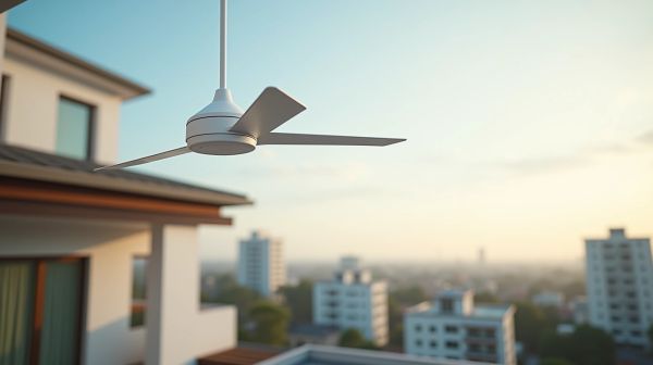 Comment un ventilateur de plafond extérieur améliore votre confort thermique